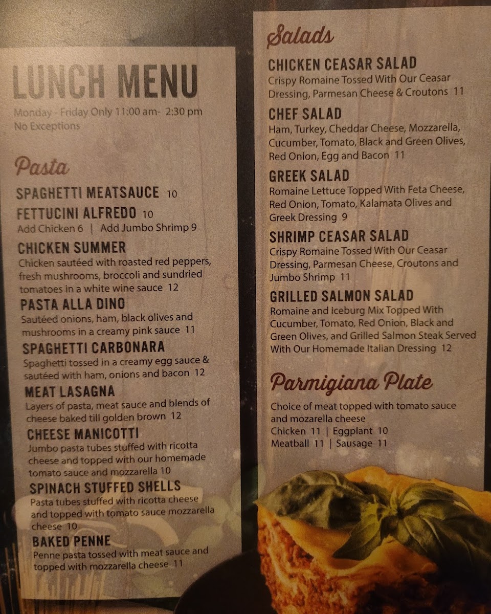 Pomodoro Italian Kitchen Menu - Image 4
